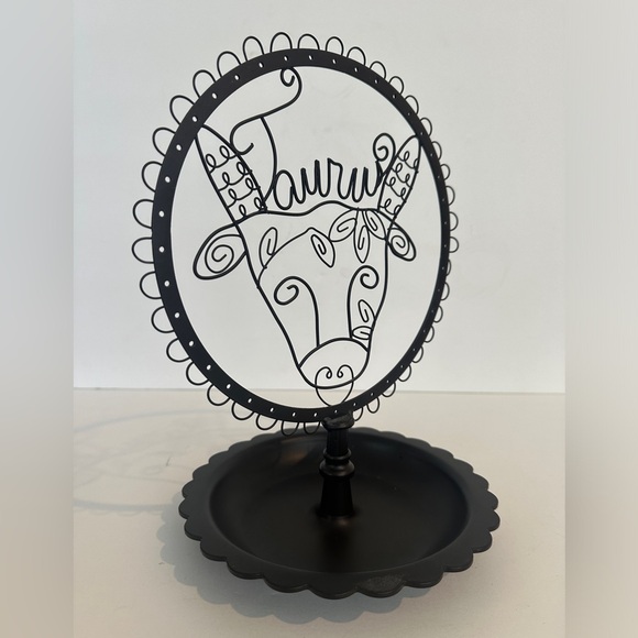 Pottery Barn Teen PB Teen Taurus Zodiac Jewelry Earring Bracelet Necklace Stand - Picture 6 of 7